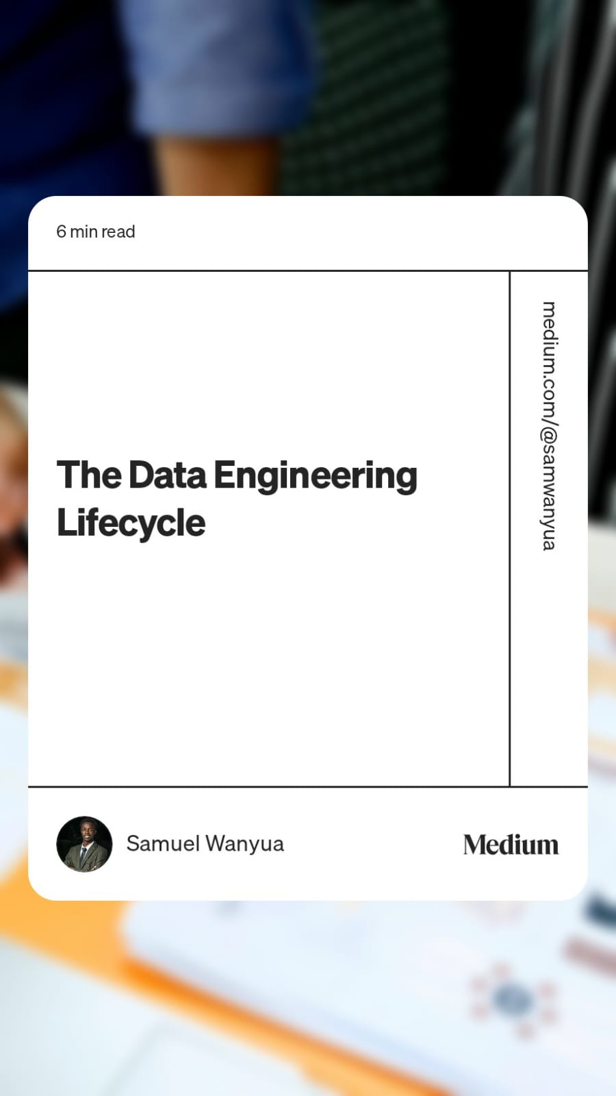 The Data Engineering Lifecycle