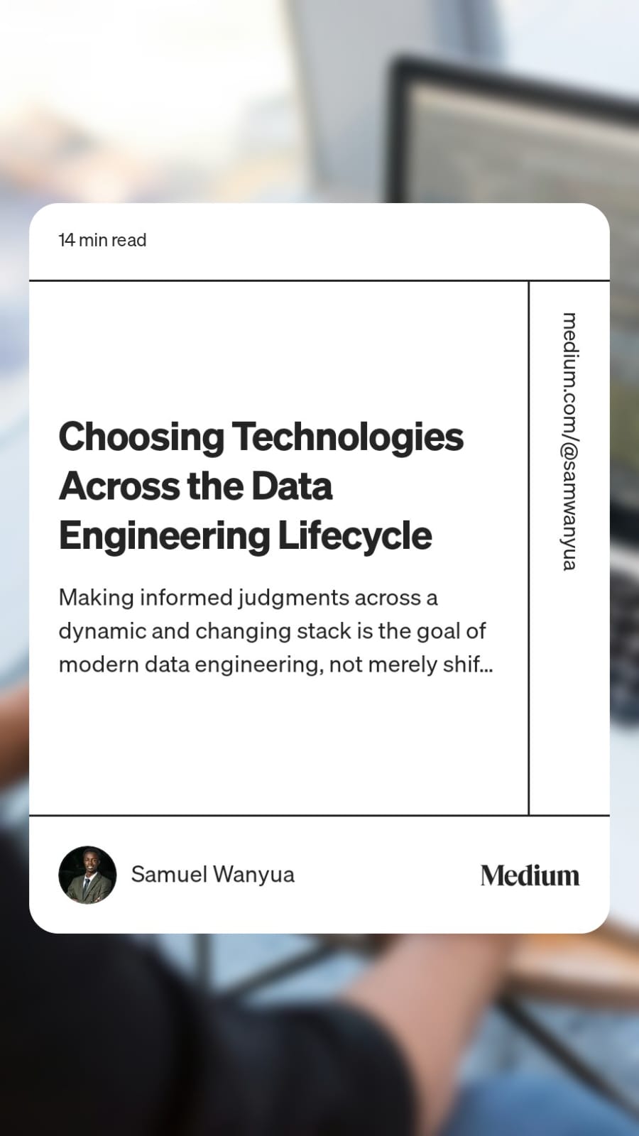 Choosing Technologies Across the Data Engineering Lifecycle